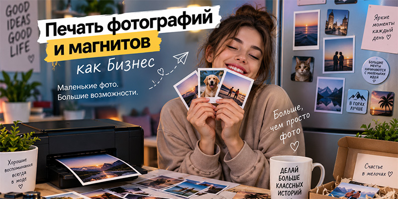 Печать фотографий и магнитов